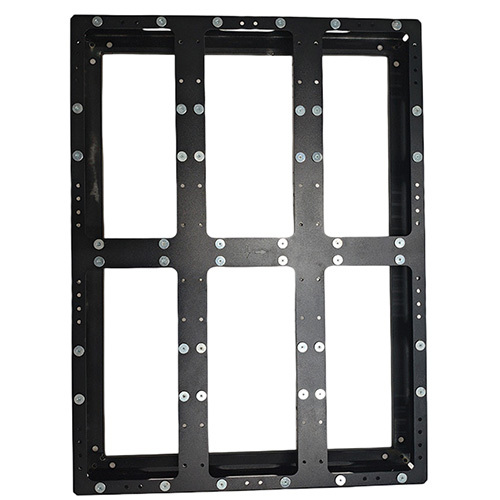 640x480mm Indoor MS GI LED Display Cabinet For Advertising LED Screen