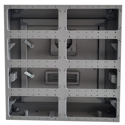 640x640mm MS GI LED Display Cabinet For Advertising LED Screen