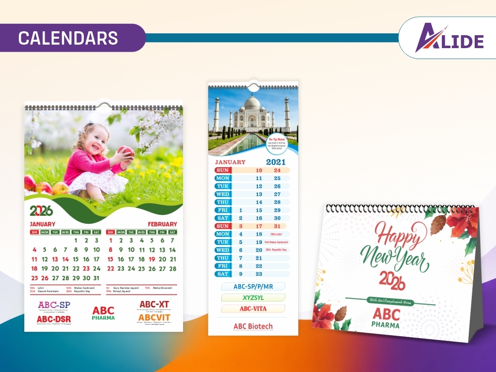 Custumized Calendar Printing Service