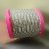 Screw Air Compressor Filters - Mild Steel, 304mm Diameter, Silver | Air Oil Separator, F8 Paper Media, Vertical Cartridge Insert