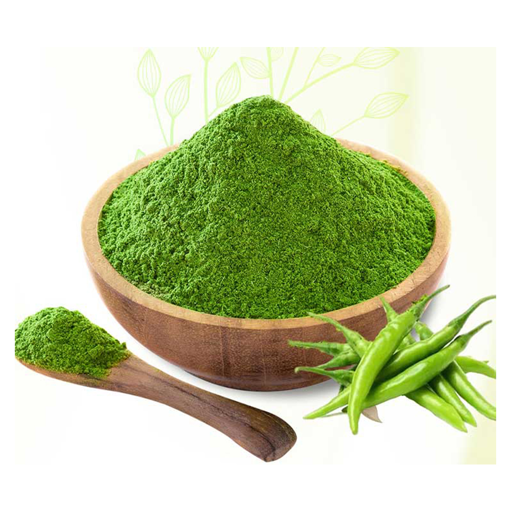 Green chili powder