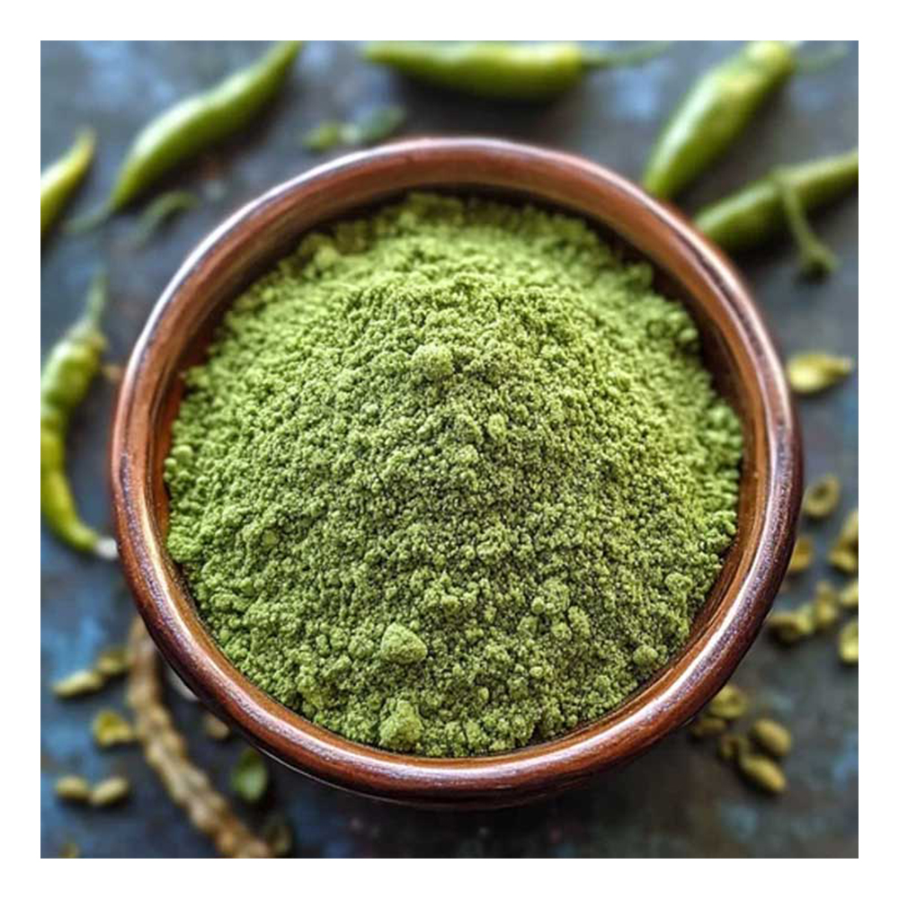 Green chili powder
