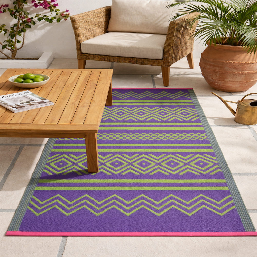 Floral Plastic Mats