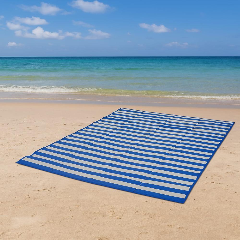 Beach Mats - Durable Water-resistant Material, Extra Large Size 6x8 Feet, Vibrant Eco-friendly Colors