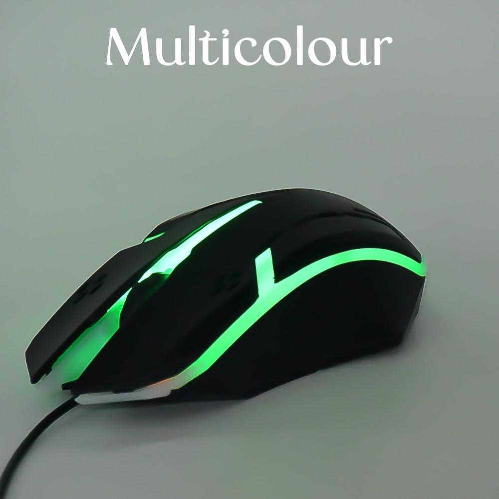 Computer / Laptop Usb Wired Optical Mouse (1 Pc) - Color: Mix