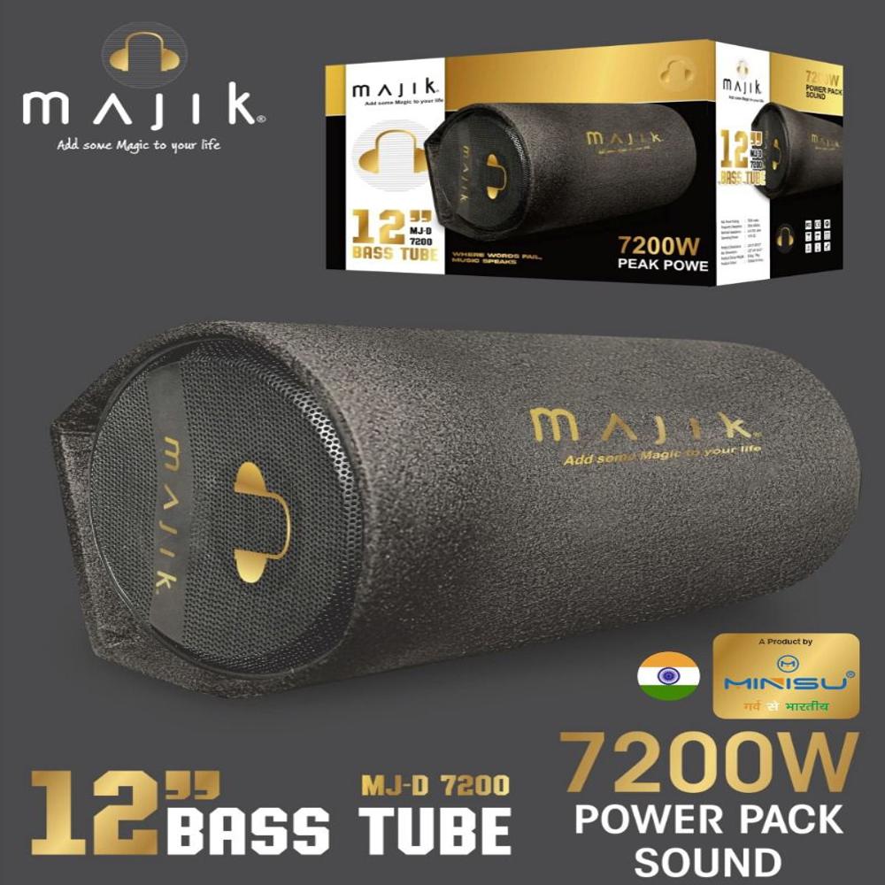 Majik Mj-D 7200 12" Bass Tube - Lighting Type: Electricity