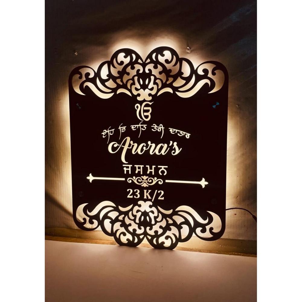 Laser Cutting Name Plates