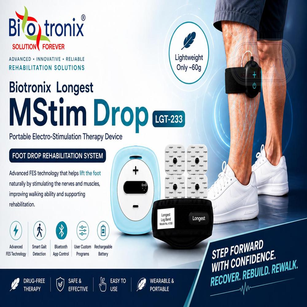 Portable Functional Neuro Stimulator for Foot Drop Patients