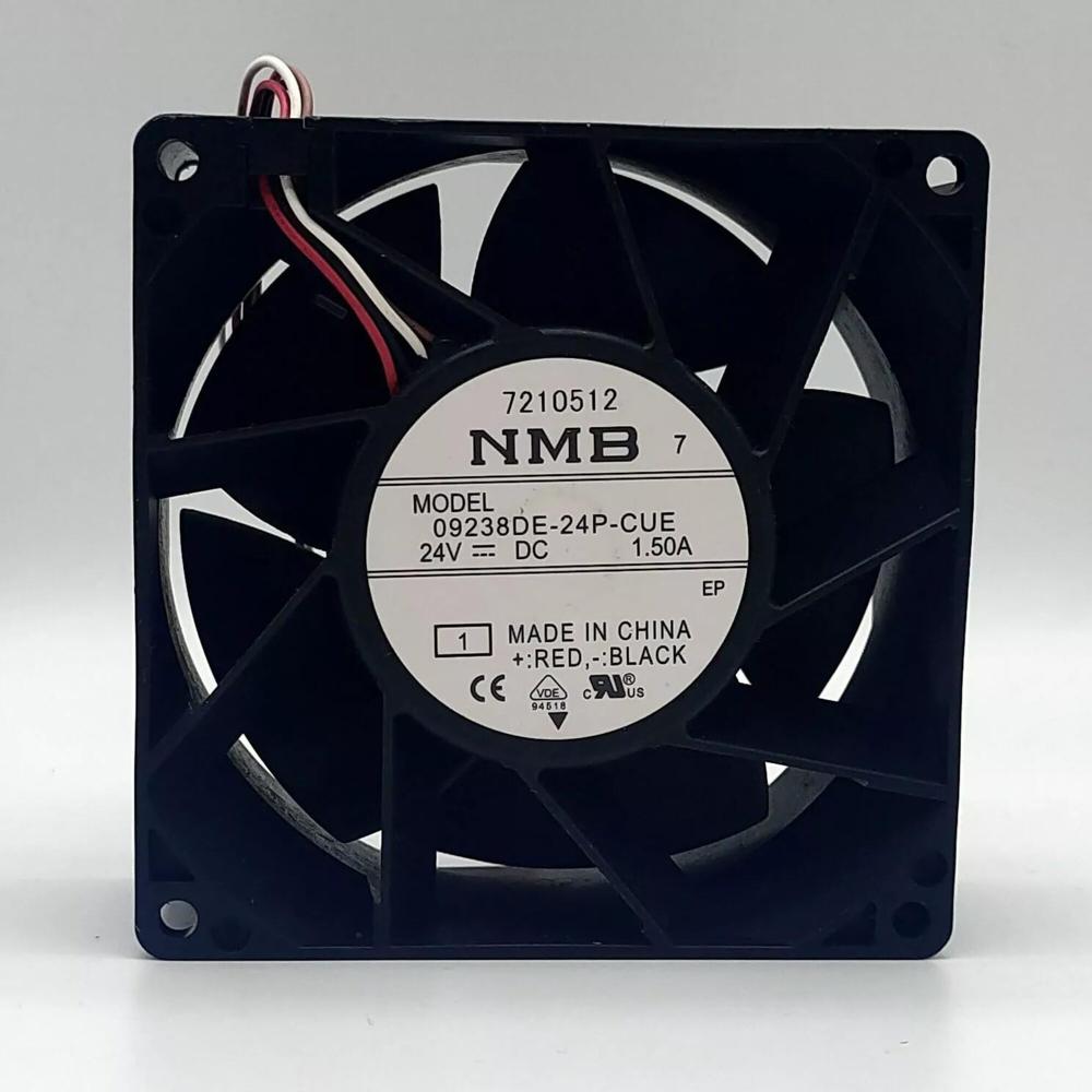 NMB 09238DE-24P-CUE 24V DC 1.50A Ball Bearing Industrial Inverter Axial Cooling Fan