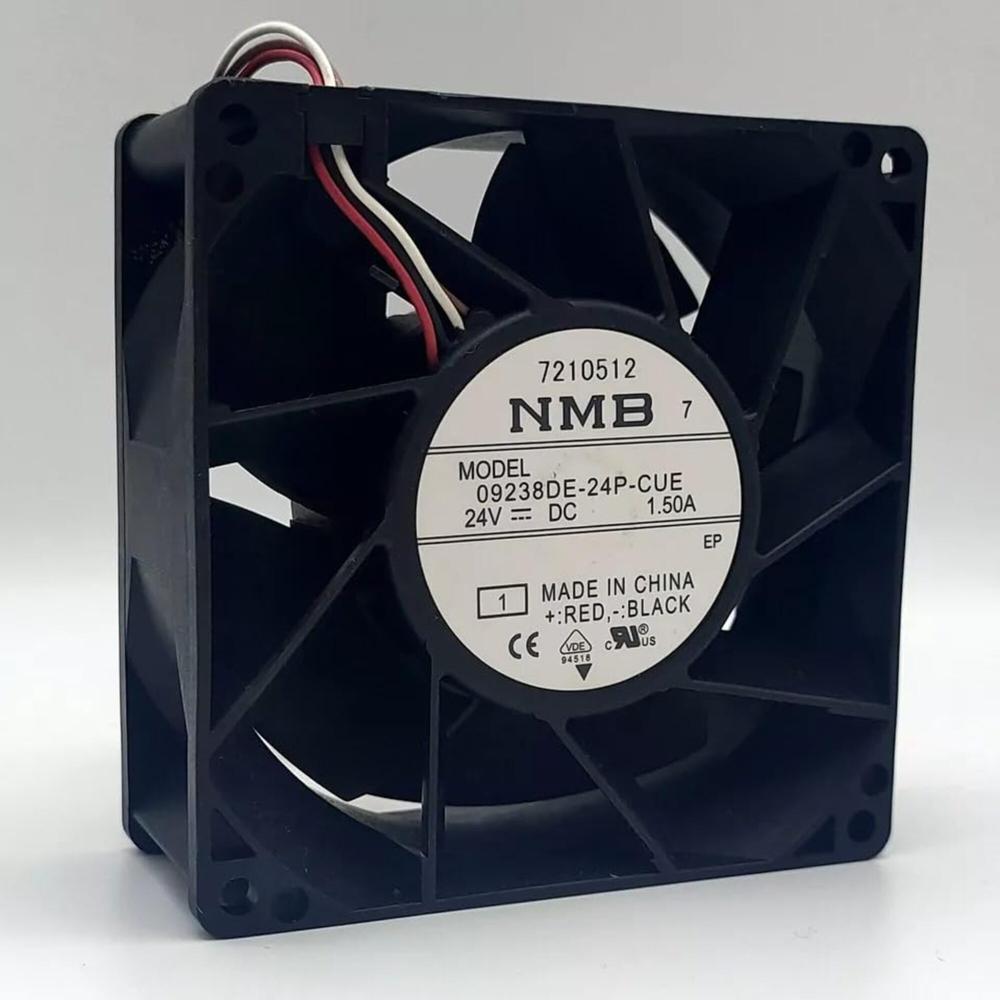NMB 09238DE-24P-CUE 24V DC 1.50A Ball Bearing Industrial Inverter Axial Cooling Fan