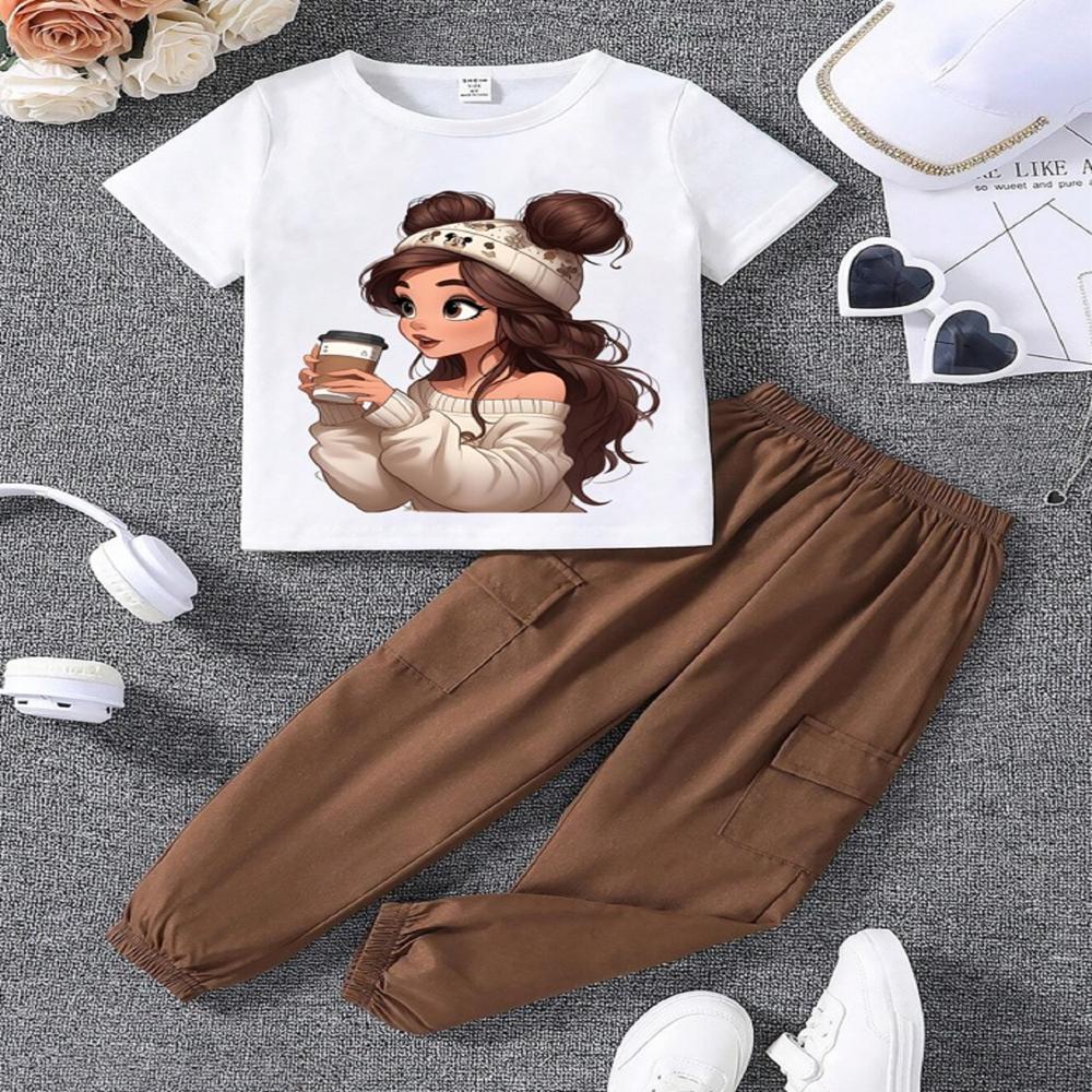 Trendy Kids Top And Bottom Set