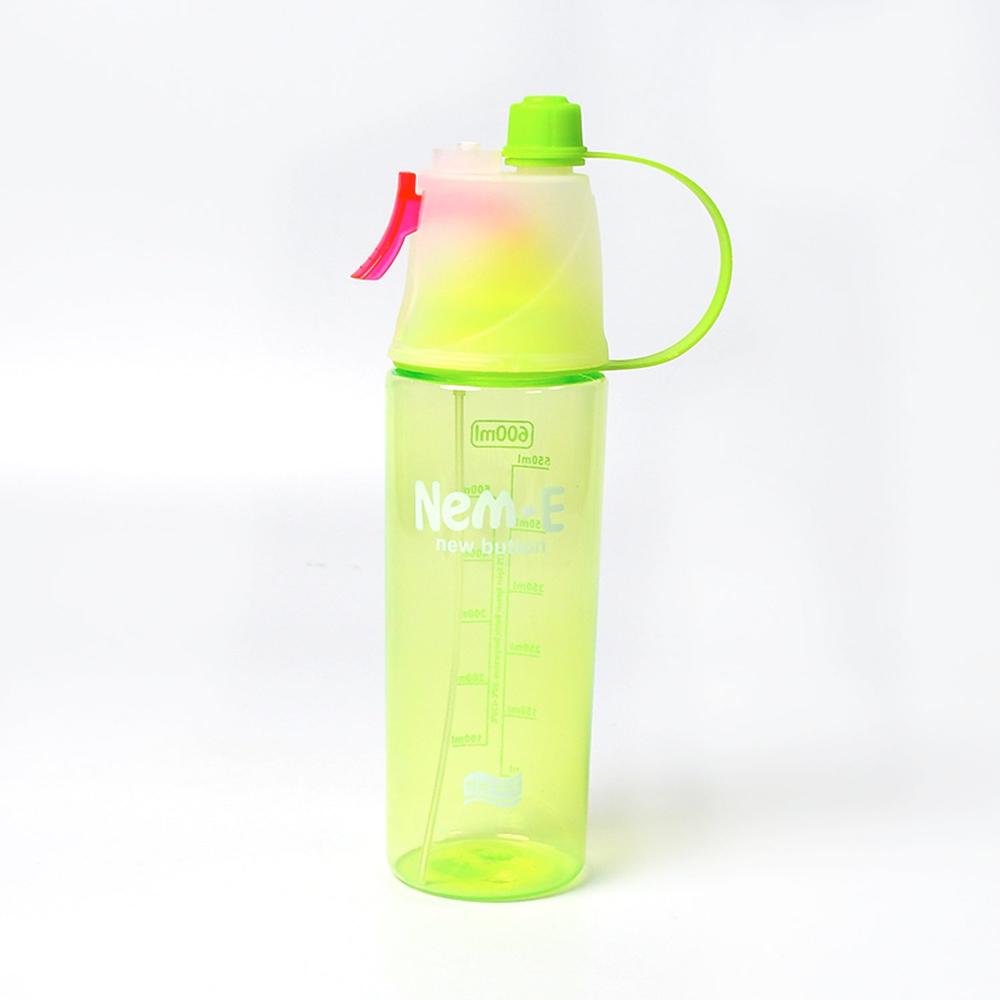 600ml BPA Free Sports Spray Water Bottle for Gym, Cycling & Hiking