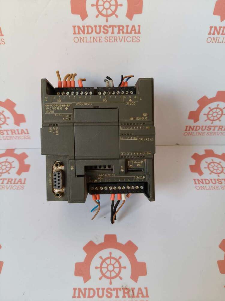 Siemens 6ES7 288-1ST20-0AA0 Simatic S7-200 Smart CPU ST20 Programmable Logic Controller