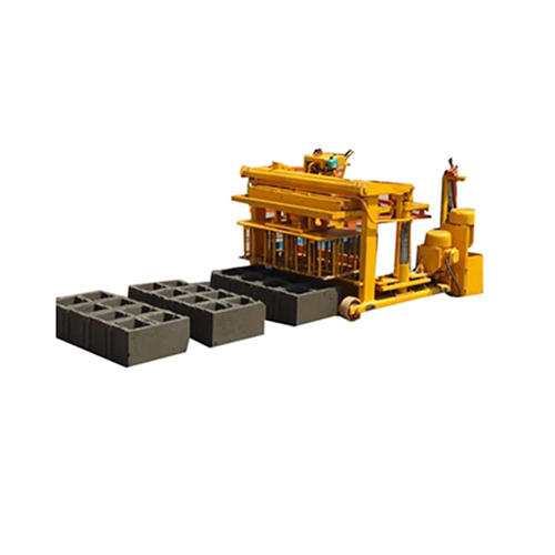 QT403A Small Movable Cement Solid Brick Making Machine