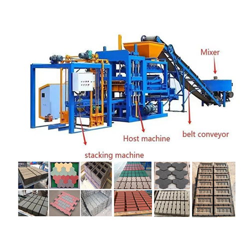 QT418 Automatic Bricks And Block Making Machine