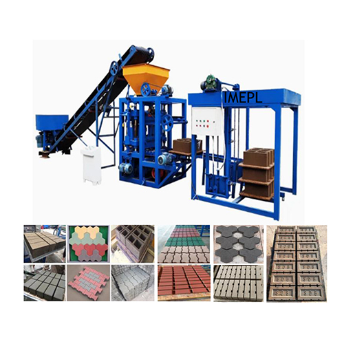QT424 Semi Automatic Bricks And Block Making Machine