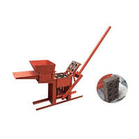 QMR240 Manual Clay Interlocking Brick Making Machine