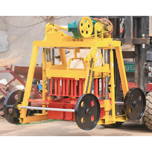 Qt403B Mobile Block Machine - Capacity: 2000-2500 Pieces/8 Hrs (Standard Bricks)
