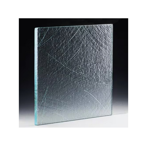 Square White Cast Glass