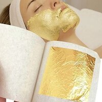 24K Pure G-old Varkh Sheets for Gold Leafing Art & Craft