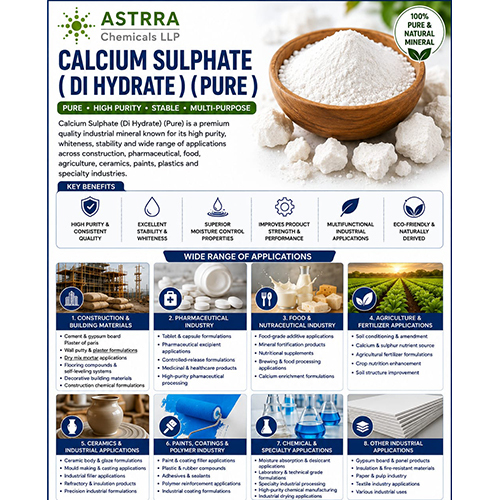 Calcium Sulphate DI Hydrate LLP