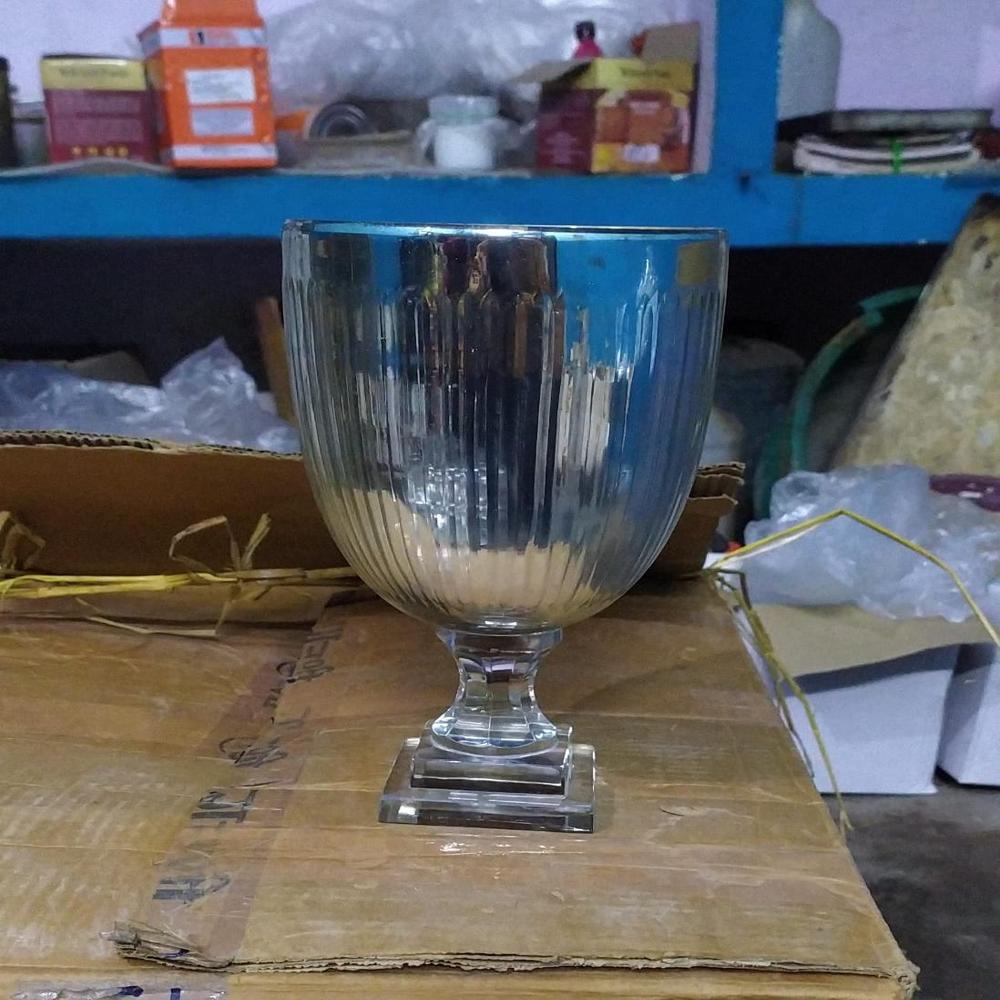 Decorative Glass Trophy Jar