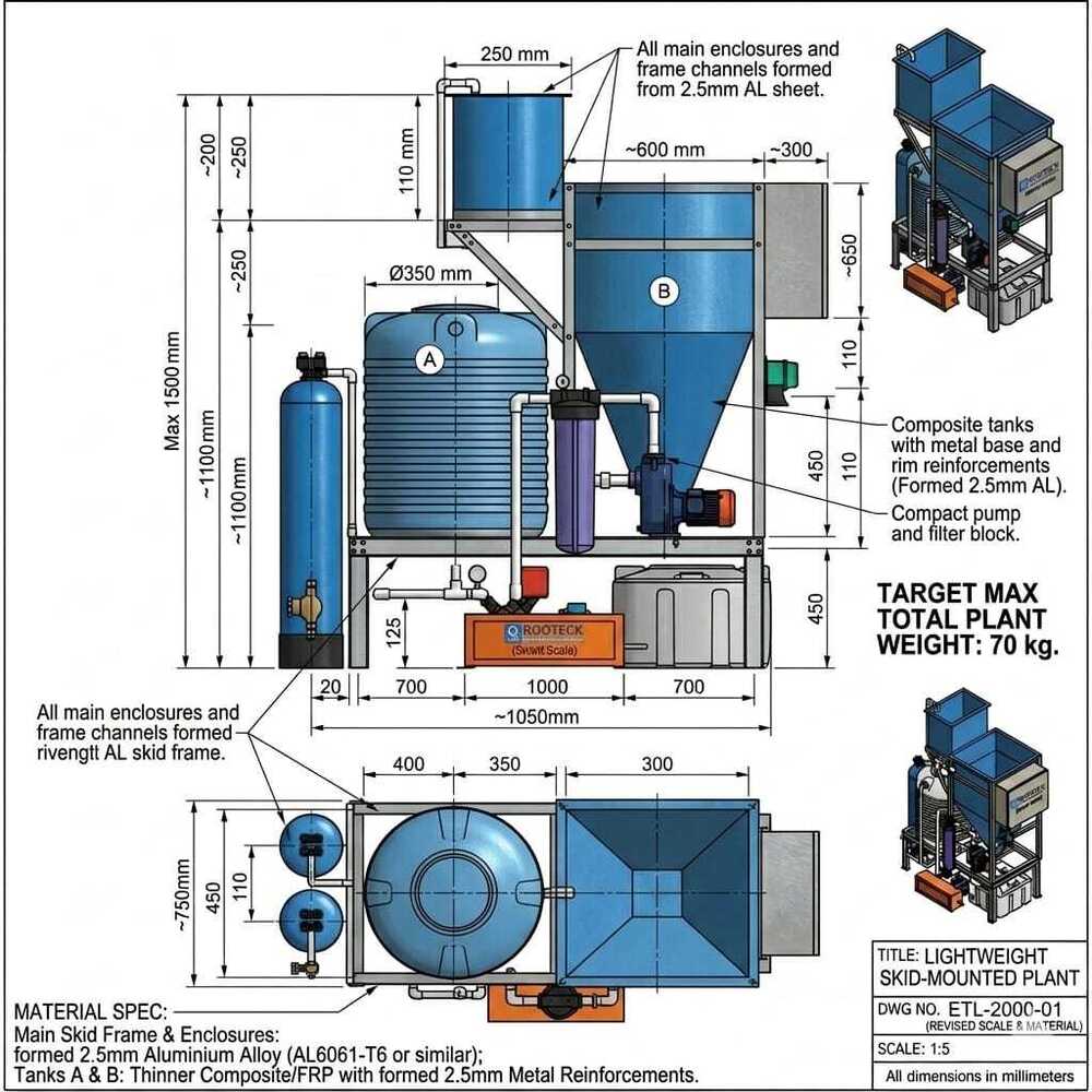 Effluent Treatment Plant - MBBR Technology, Skid Mounted | Custom Capacity, CPCB Norms, Pan-India Installation