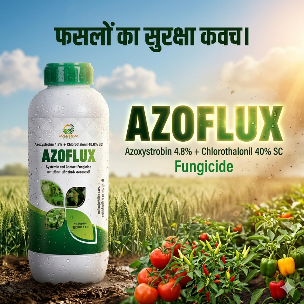 Azoxystrobin 4.8% + Chlorothalonil 40% SC