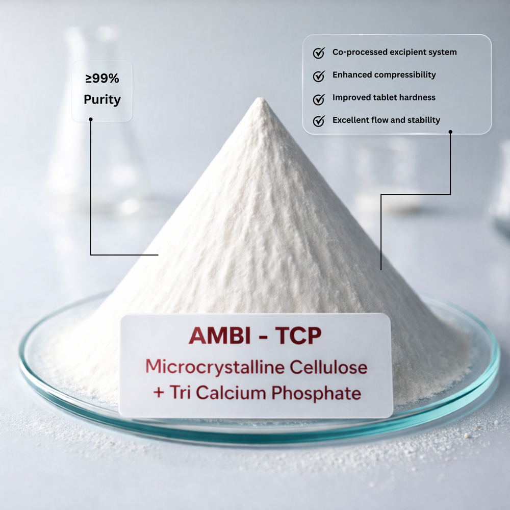 Microcrystalline Cellulose + Tricalcium Phosphate
