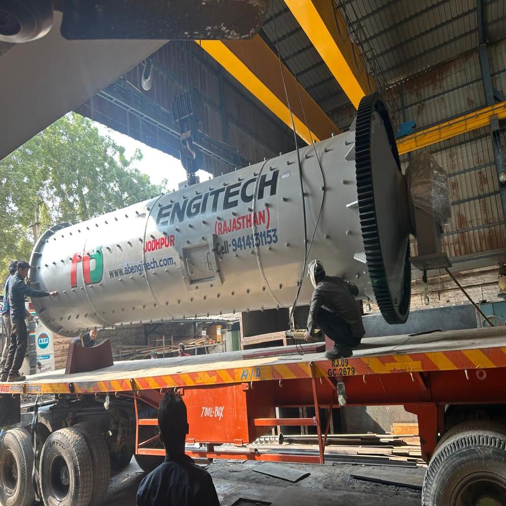 Ball Mill Machine - Color: White