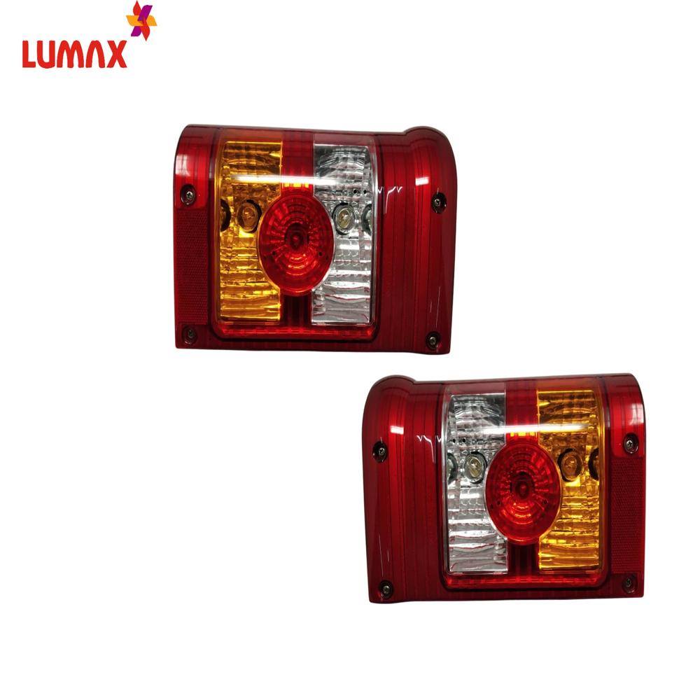 Lumax Taillight Assembly For Mahindra Bolero With Wire 2007-2022 Type 3