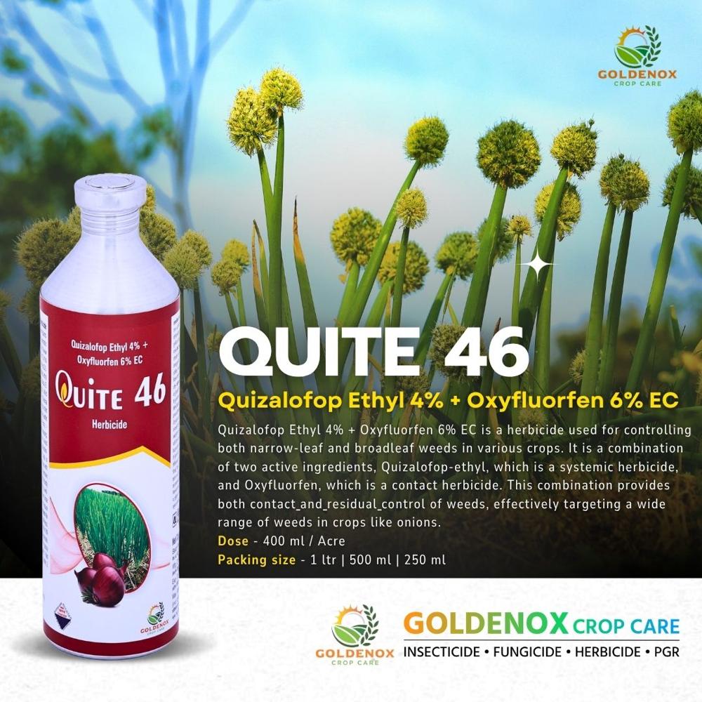 Quizalofop Ethyl 4% + Oxyfluorfen 6% EC