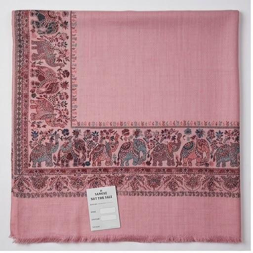 Kashmiri Border Shawl
