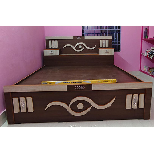 Eye Design Bed - Color: Multicolor (As Shown In Image)