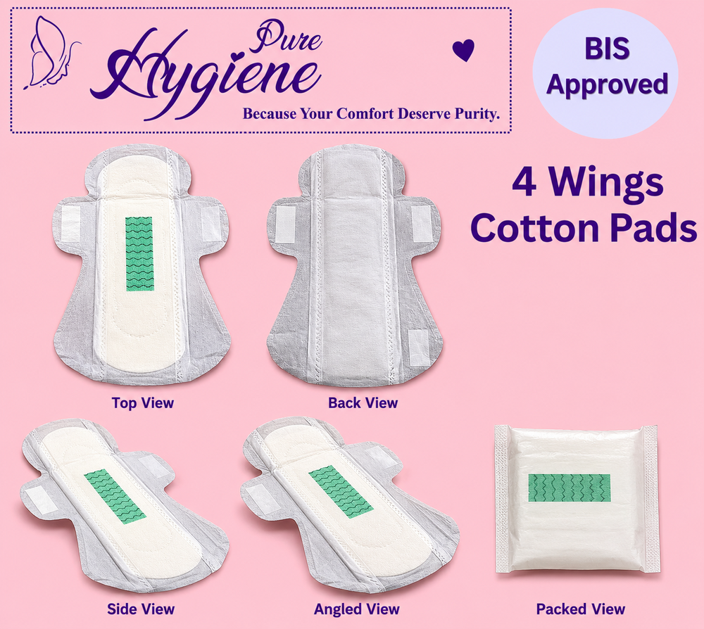 4 Wings Cotton Pads