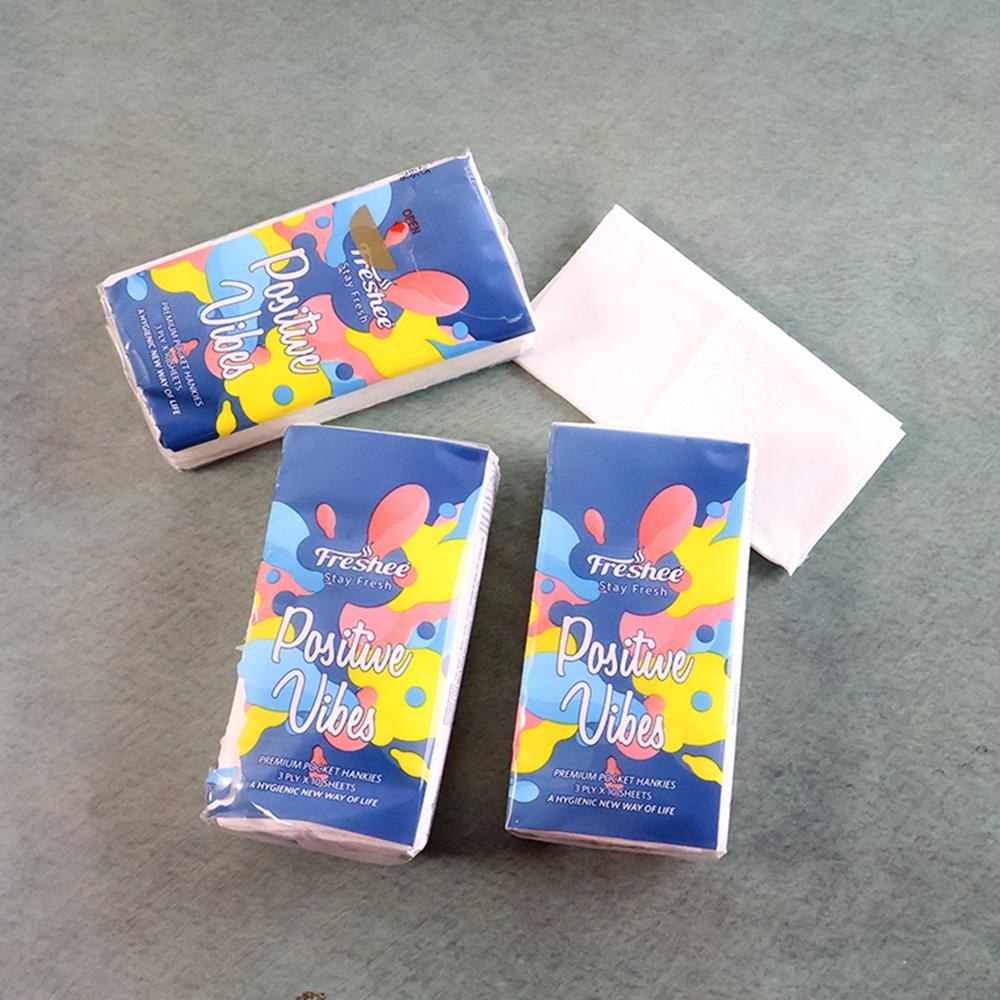Premium Soft Pocket Tissue Pack for Daily Use, Skin Care, Office (Pack of 6 / 60 Sheet)