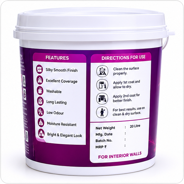 Silky Shiny Premium Interior Emulsion
