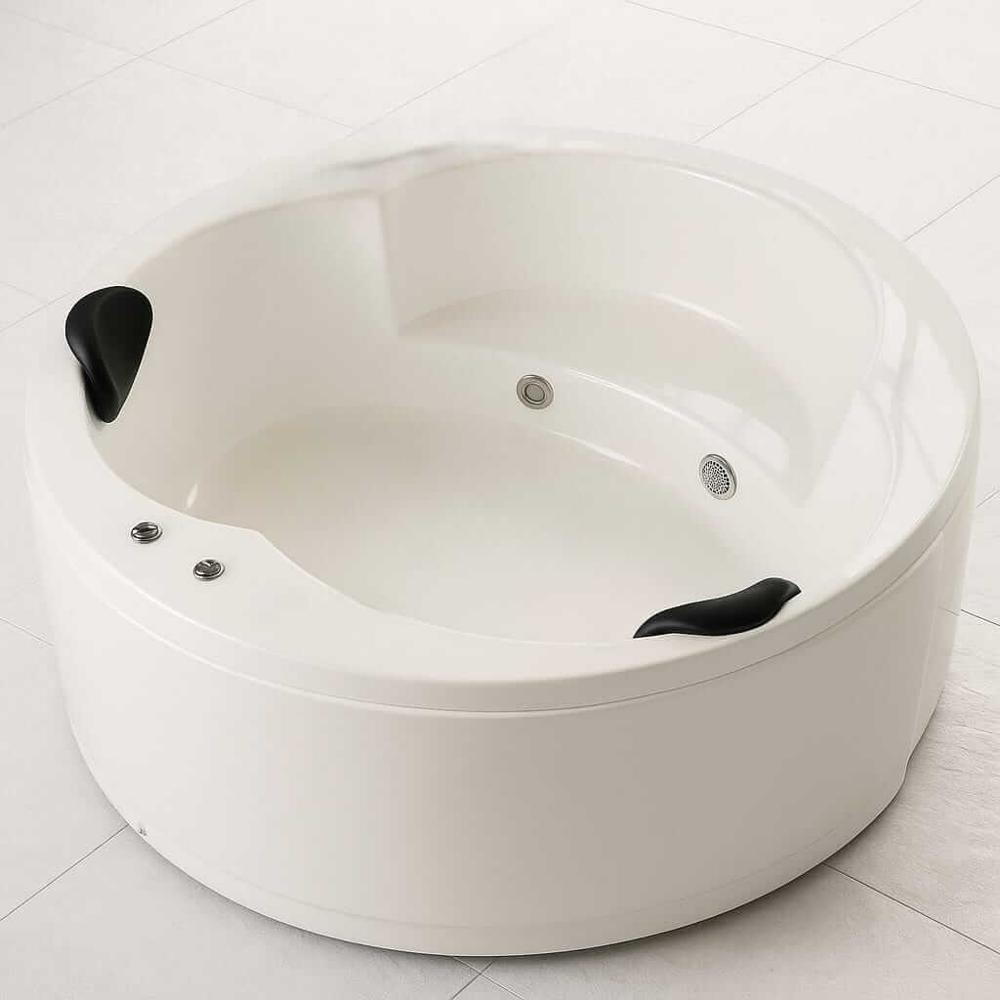 Round Jacuzzi Bathtub ( 5 x 5 ft )