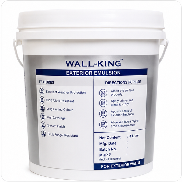4 Ltr Wall King Exterior Emulsion
