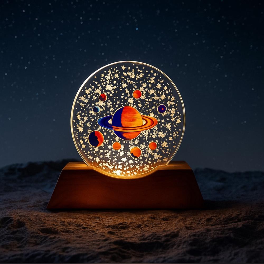 3D Creative Visualization Lamp  LED Night Ligh (1 Pc)