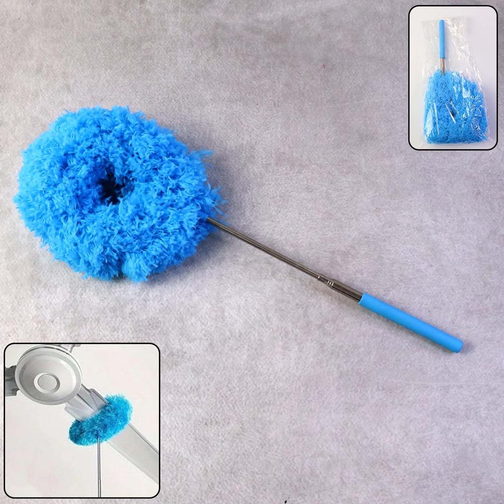 Premium Extendable Round Cleaning Duster (83.5 Cm / 1 Pc) - Color: Mix