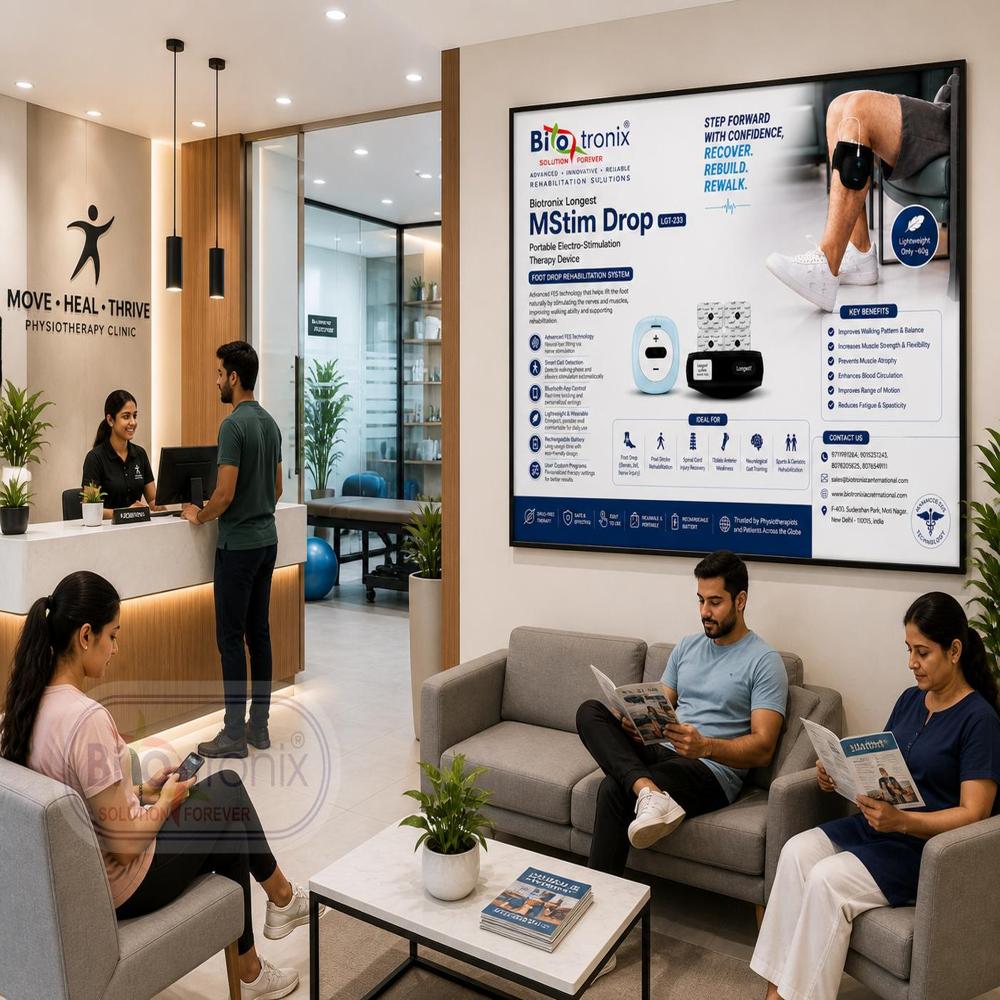 Smart Foot Drop Therapy Equipment for Walking Confidence