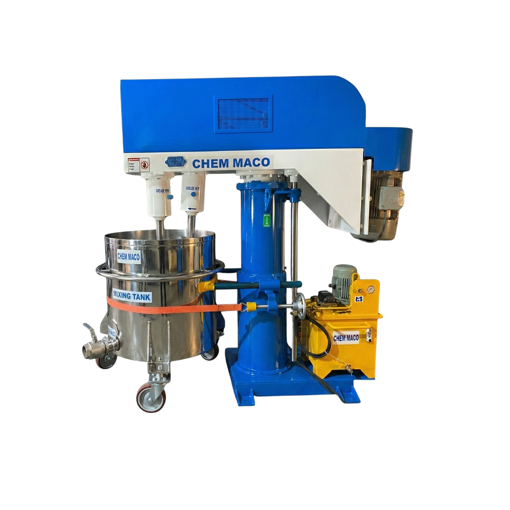 Twin Shaft Dispersers Hydraulic Tree Type