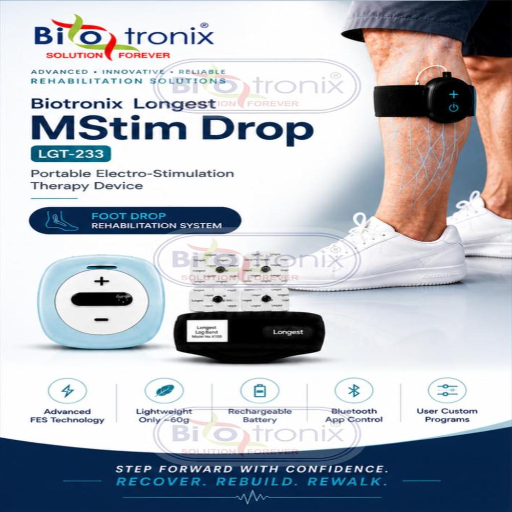 Wearable Rehabilitation Stimulator for Foot Drop Correction