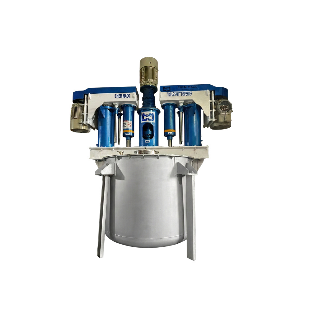 Triple Shaft Disperser Reactor Type