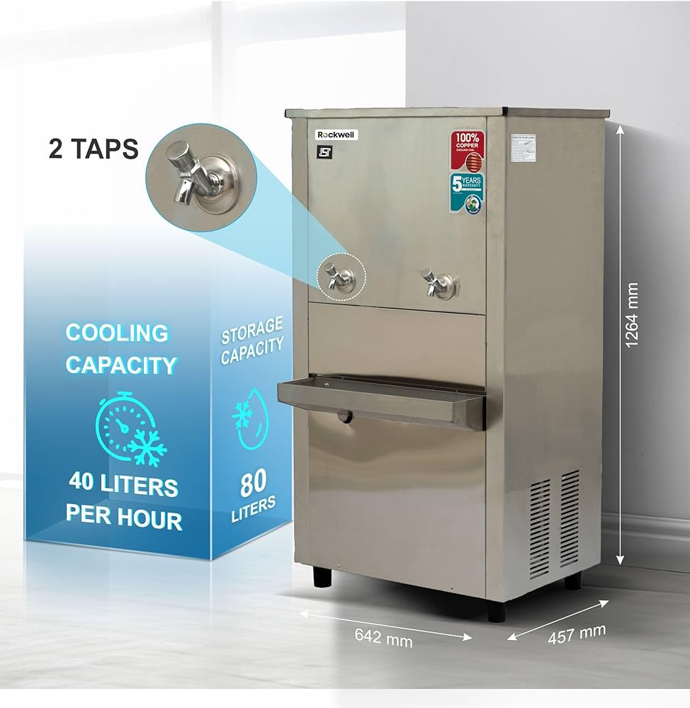 Water Cooler 40/80 - Color: Ss