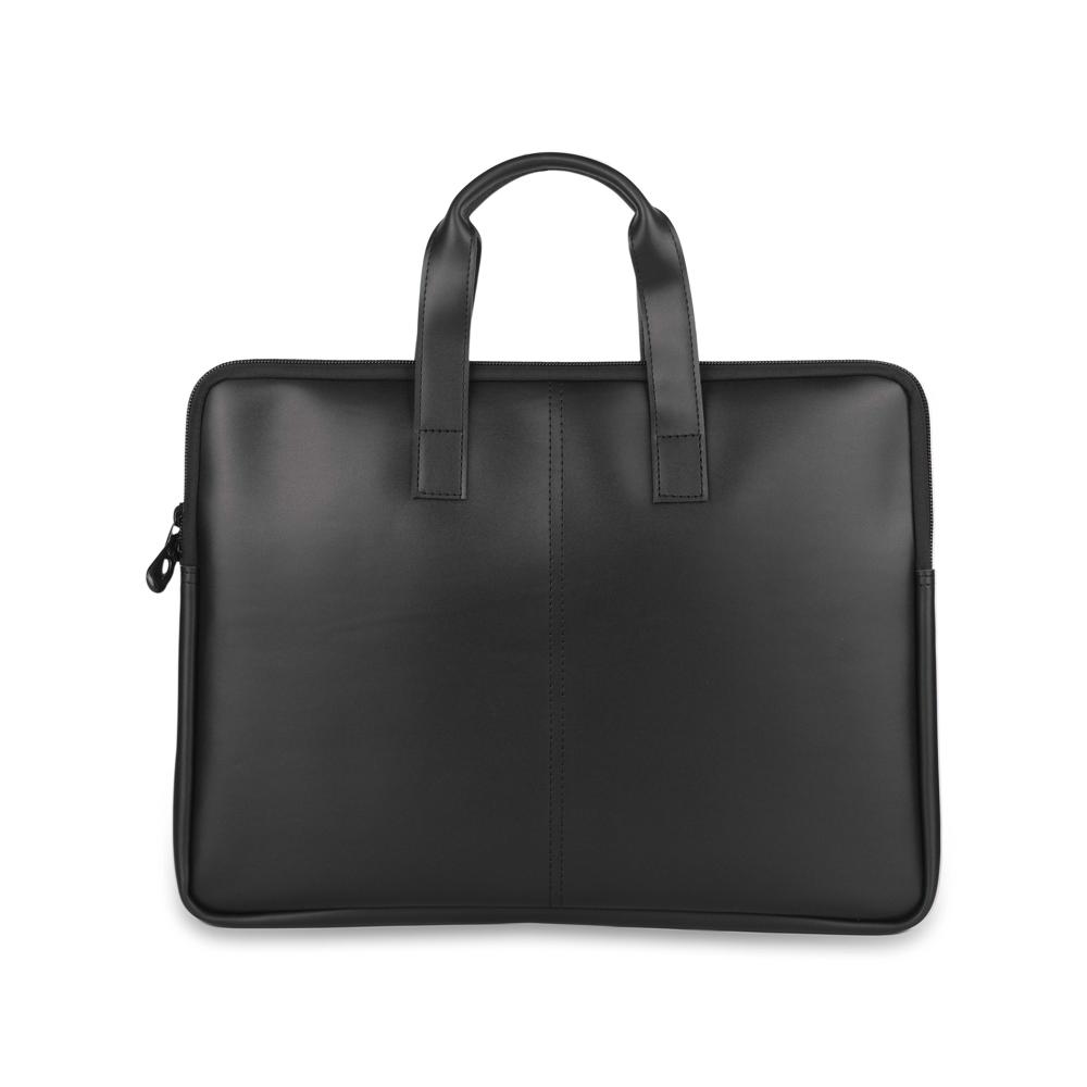 Kori Executive Slim Vegan Leather Laptop Bag - Capacity: 3.7 Ltr