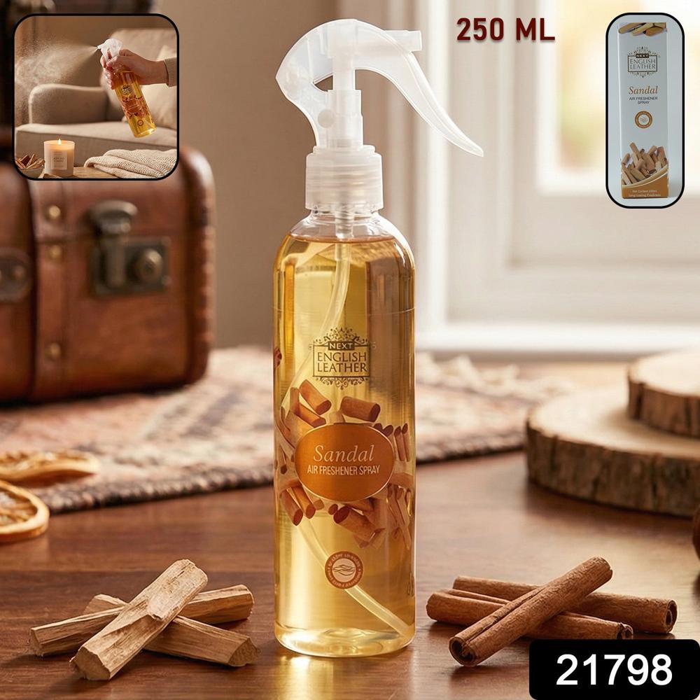 Sandal Fragrance Air Freshener Spray For Home, Room & Office Use (250 Ml) - Color: Mix