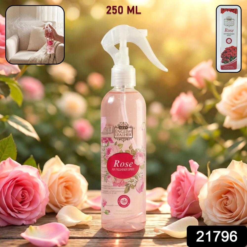 Rose Fragrance Air Freshener Spray For Home Use (250 Ml) - Color: Mix