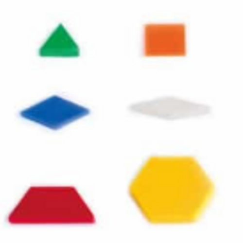 Pattern Block - Color: Multi Color
